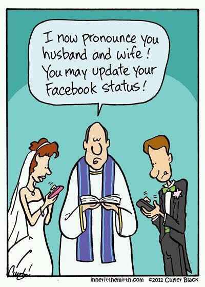 Facebook est parmi nous - juste pour rire - 1