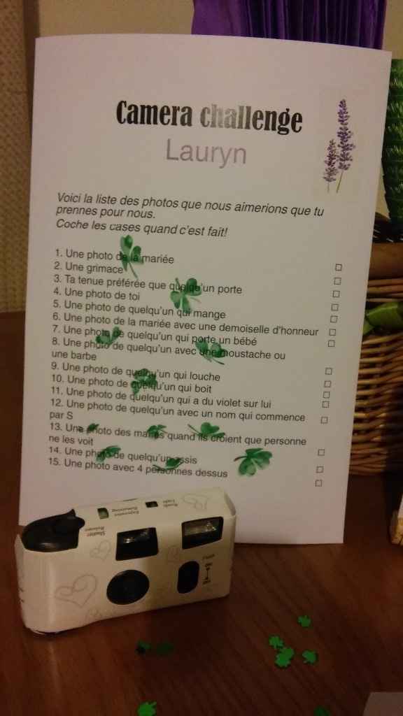 camera challenge