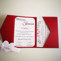  Faire part fait maison terminés - 3