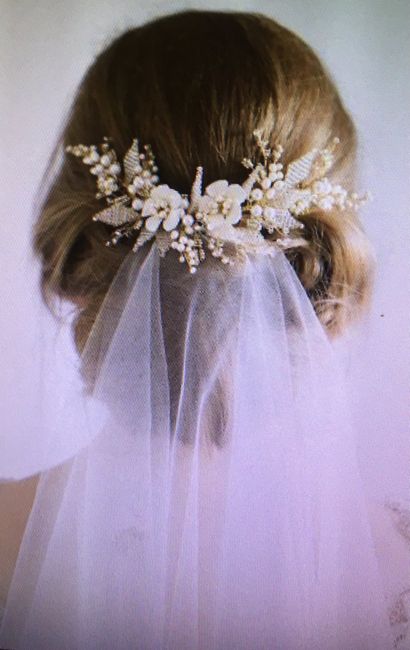 Voile au dessus ou en dessous du chignon? 2