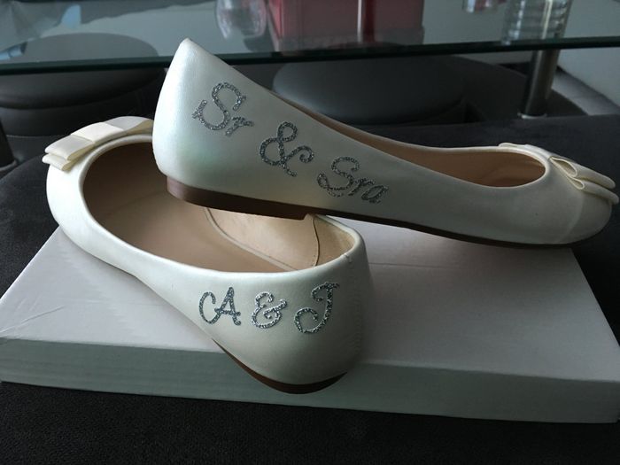 Ballerines customisées - 1