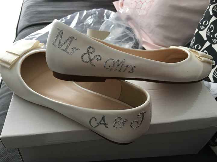 Ballerines customisées - 1