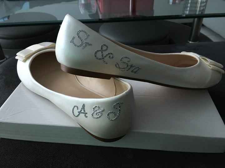 Ballerines customisées - 1
