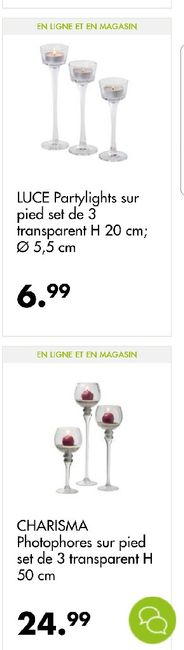 à la recherche de bougeoirs - 1