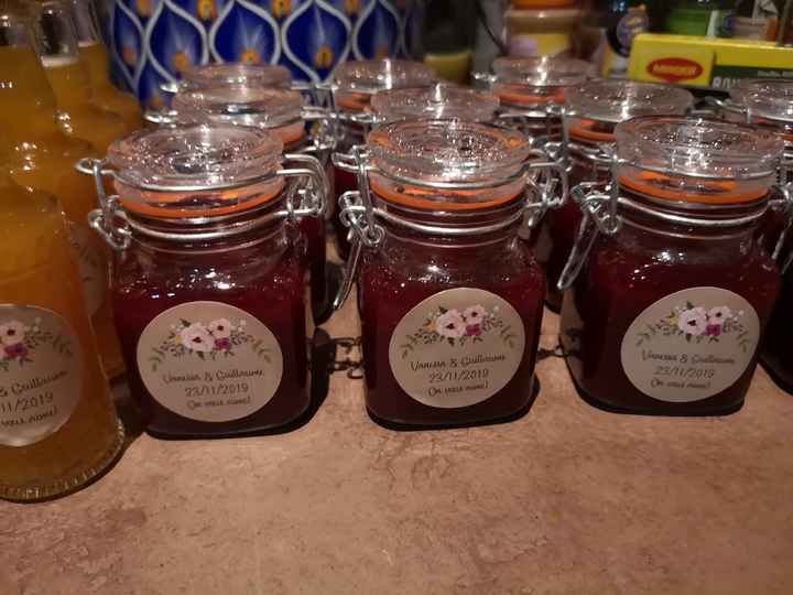 Cadeaux de table et porte alliances maison - 1