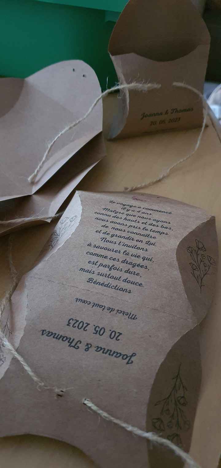 Ballotins personnalisés - 1