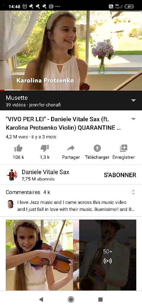 Quelle sera la musique de votre entrée à l'église ? - 1