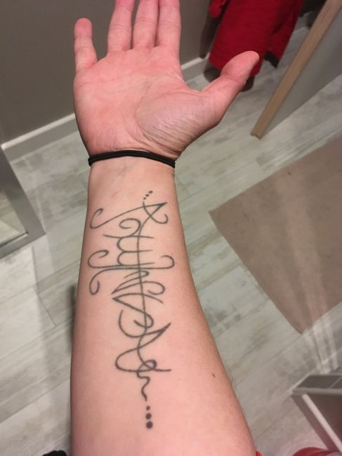 Mariée 👰🏻 tatouées montrez moi vos tatouages - 2
