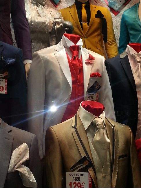 Le costume de mon chéri.