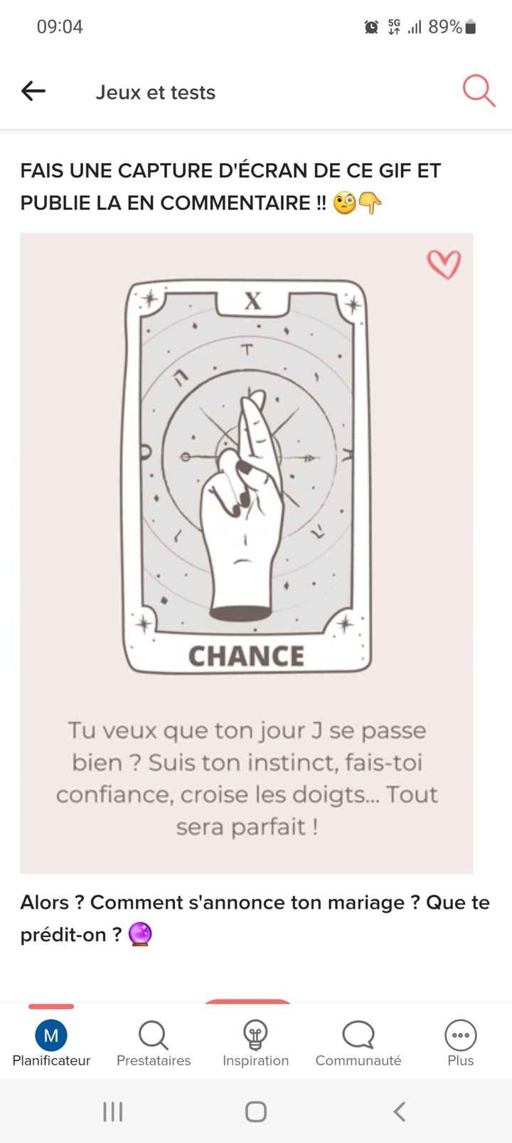 La chance te sourit 🔮😃 - 1