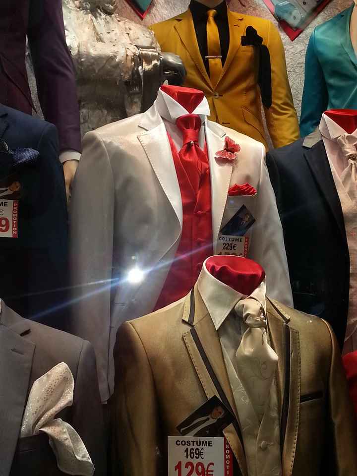 Le costume de mon chéri.