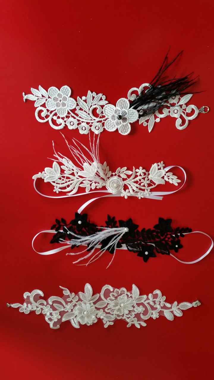 Les créations dentelle que je fais.