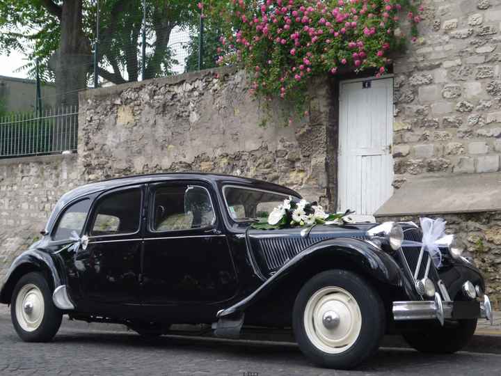 La voiture Citroen traction familiale de 1953 louer
