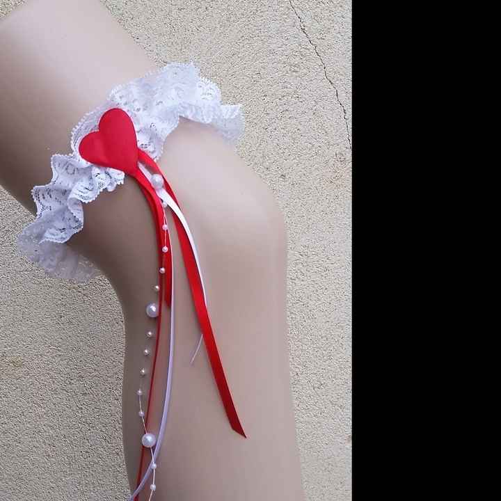 Ma jarretière de St Valentin.