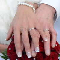 Les alliances aux doigts