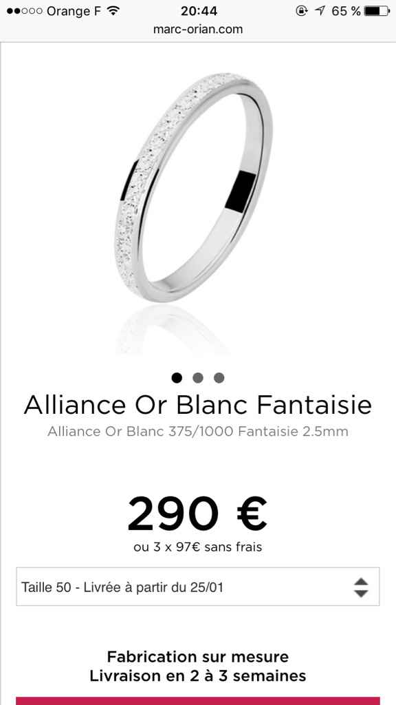 Alliances commandées - 1