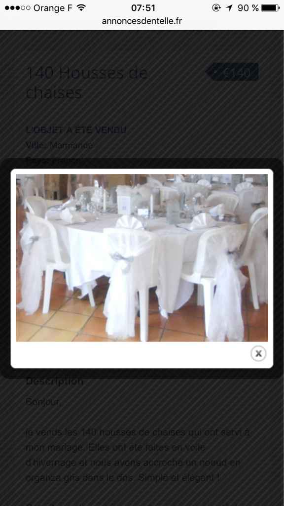 Housse de chaise ? - 1