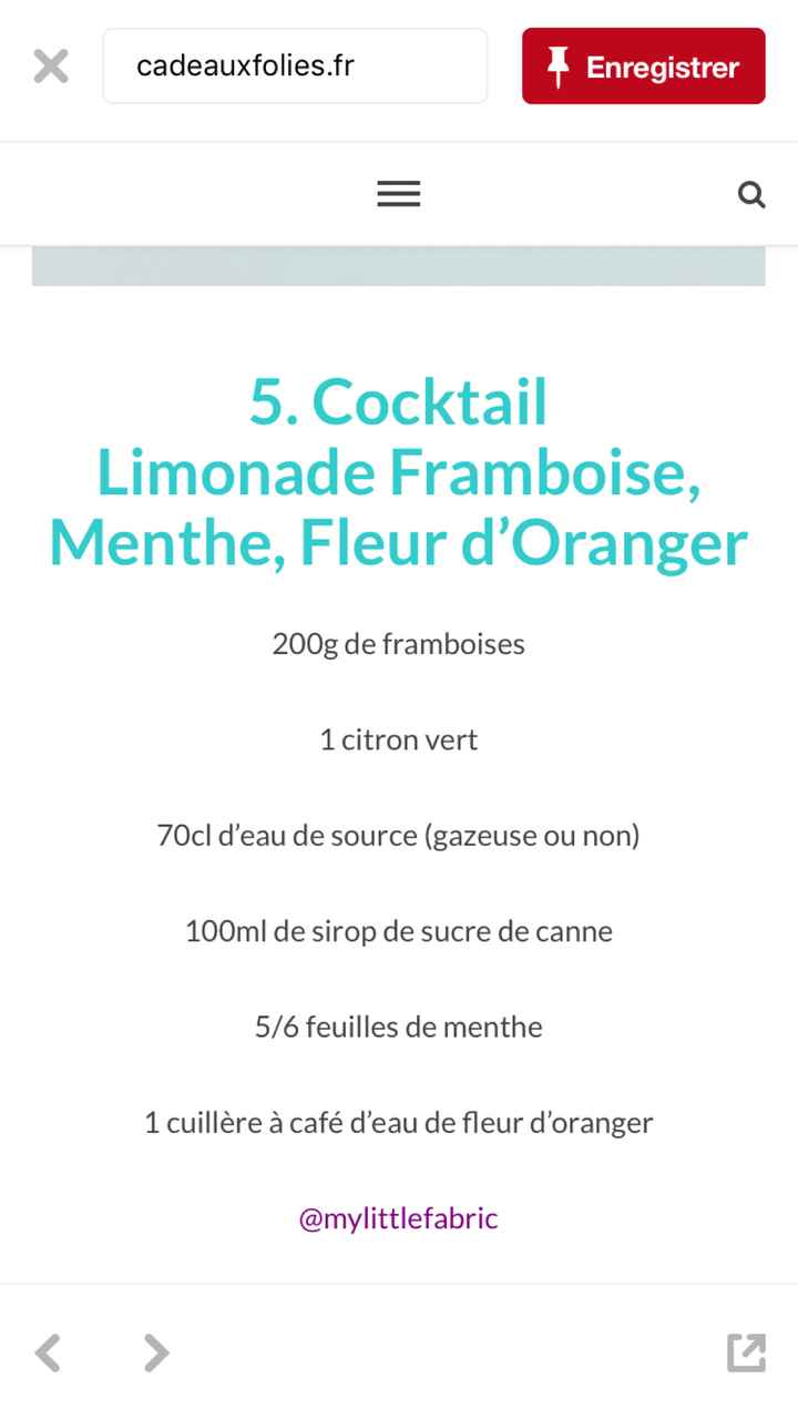 Recette eau aromatisée?thé glacé maison? - 1