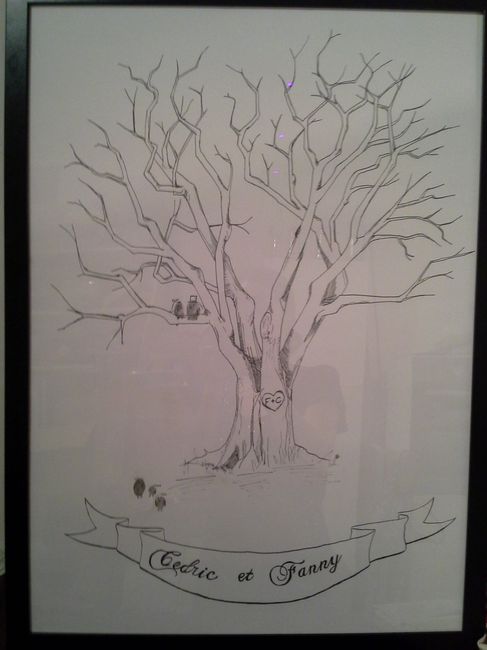Photo de votre arbre à empreintes - 1