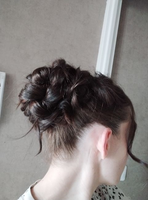Essai chignon n°2 2