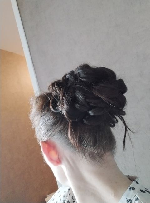 Essai chignon n°2 3