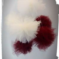 pompons tulle