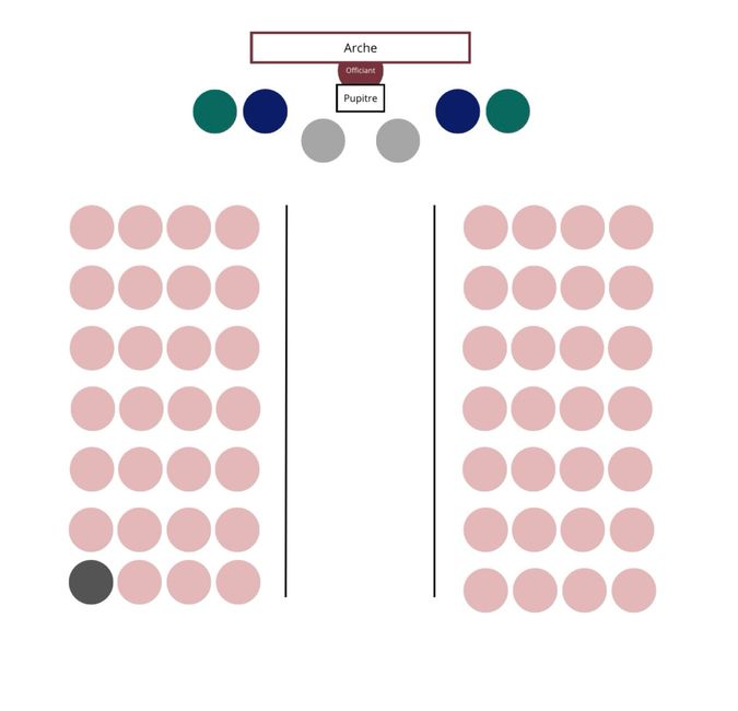 Taille barnum cérémonie laïque 1