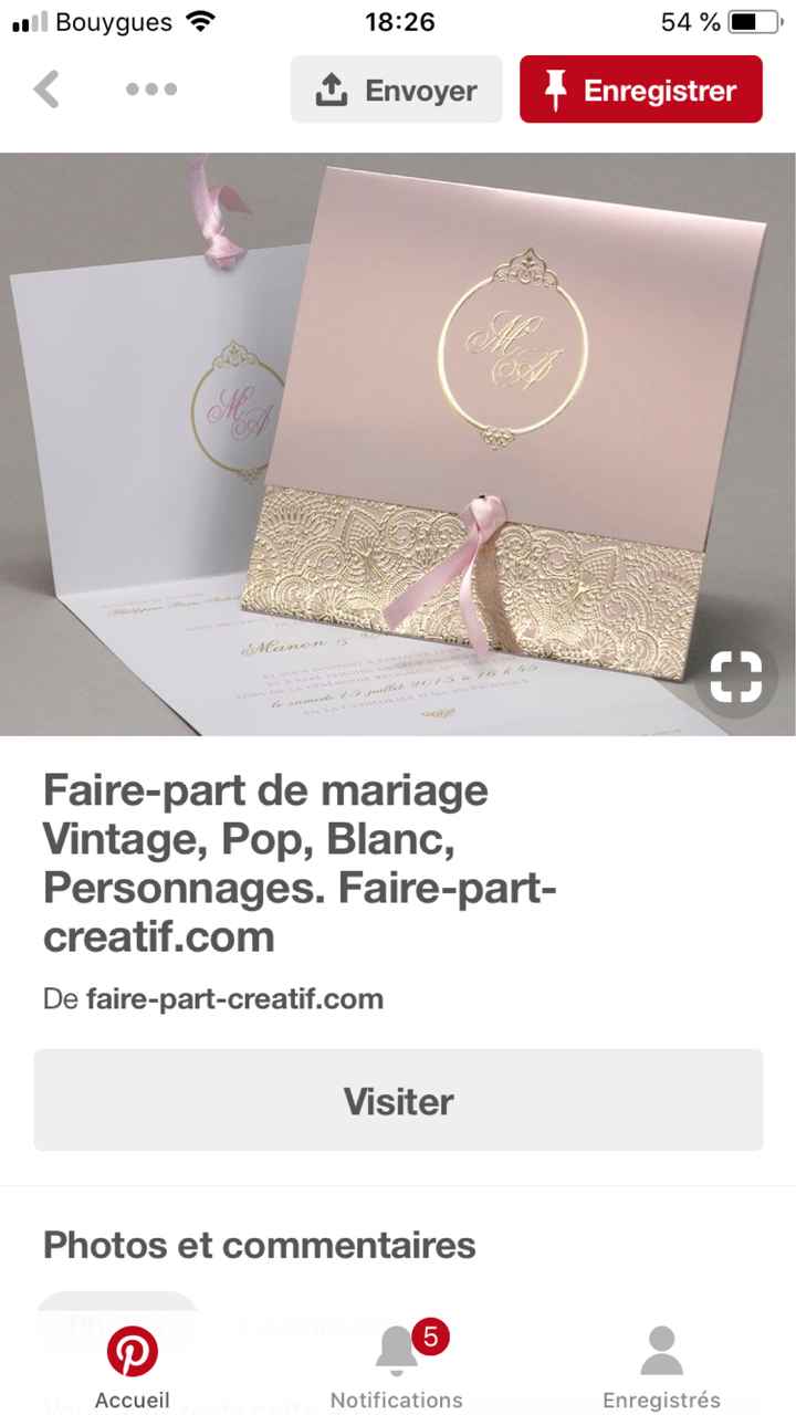 Faire-part - 1