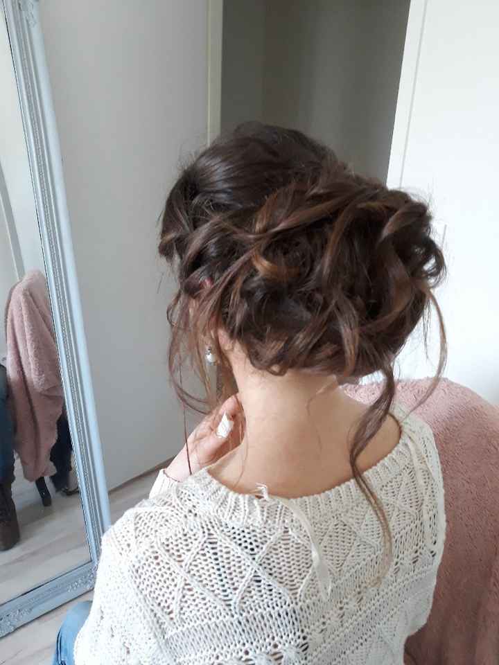 Coiffure mariage champêtre romantique - 2