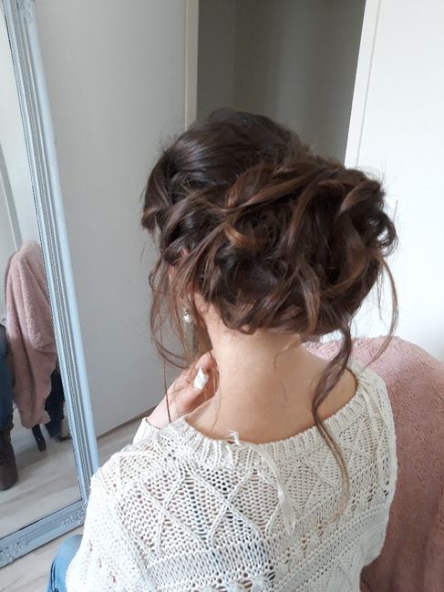 Coiffure mariage champêtre romantique 6