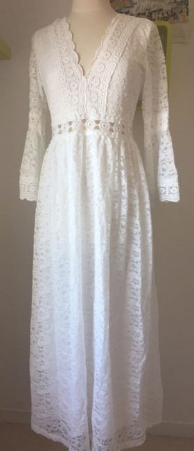 Robe de mariée Bohème (un peu atypique) 5