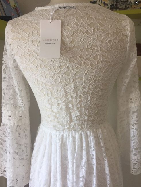 Robe de mariée Bohème (un peu atypique) 6