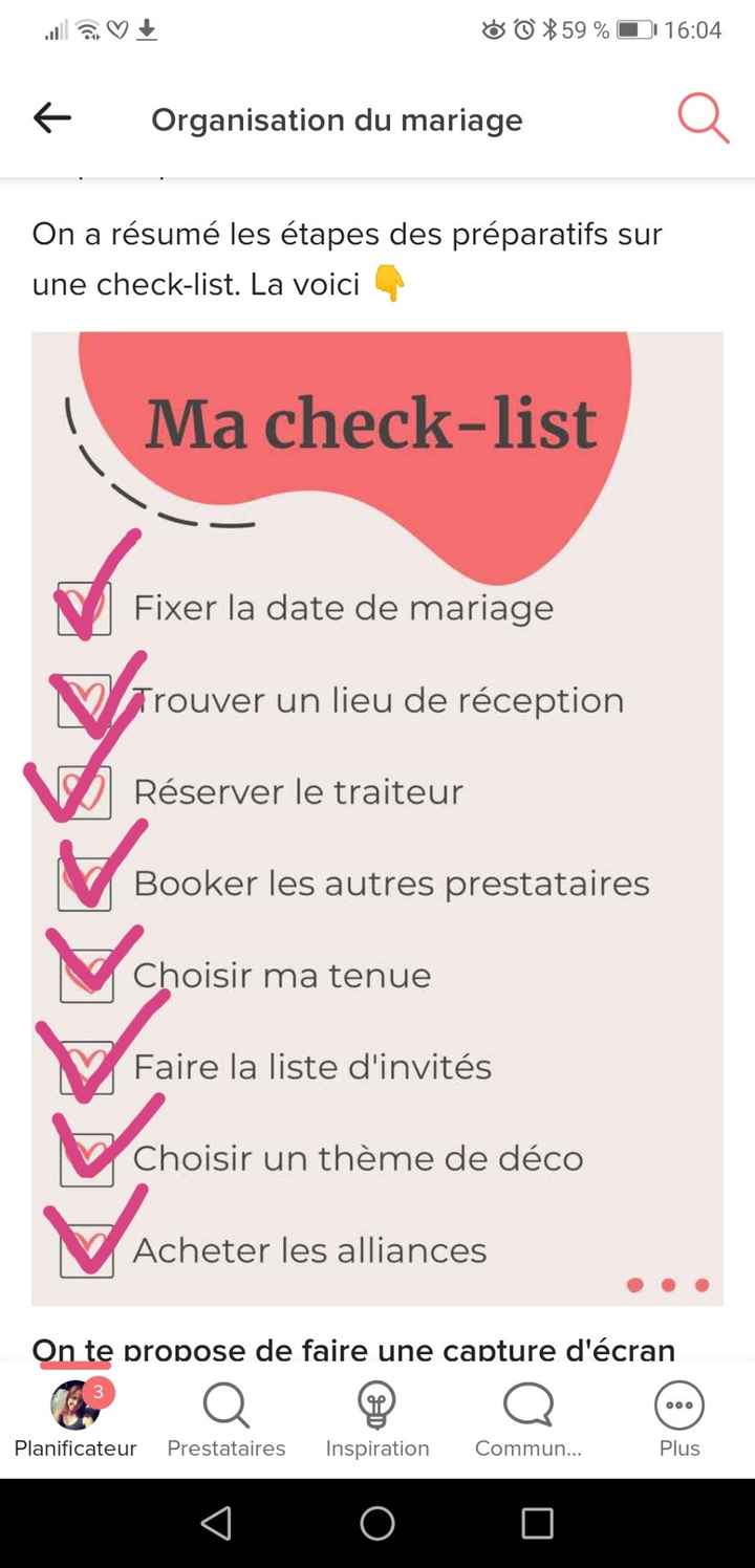 BONUS : Une check-list à cocher ✅ - 1