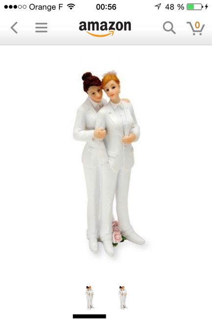 Figurines 2 mariées - 1