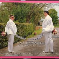 1 mois après le mariage, nos remerciements - 3
