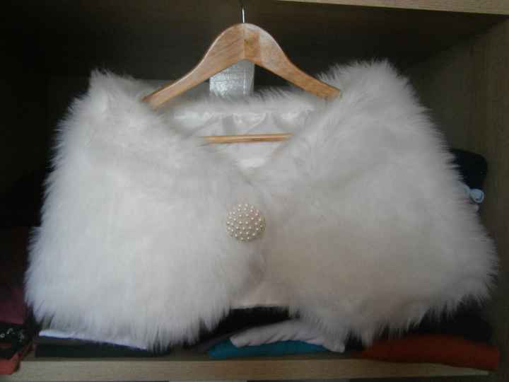 l'étole acheté via le bon coin