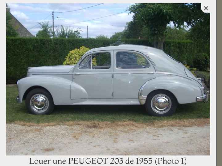  Véhicule des mariés - 1