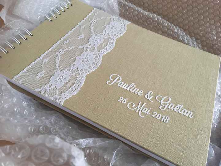 Petites photos Porte alliance &à livre d'or - 3