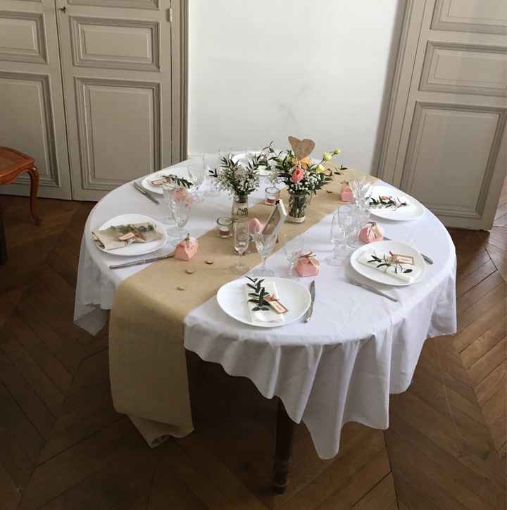 Besoin de vos avis deco table - 1