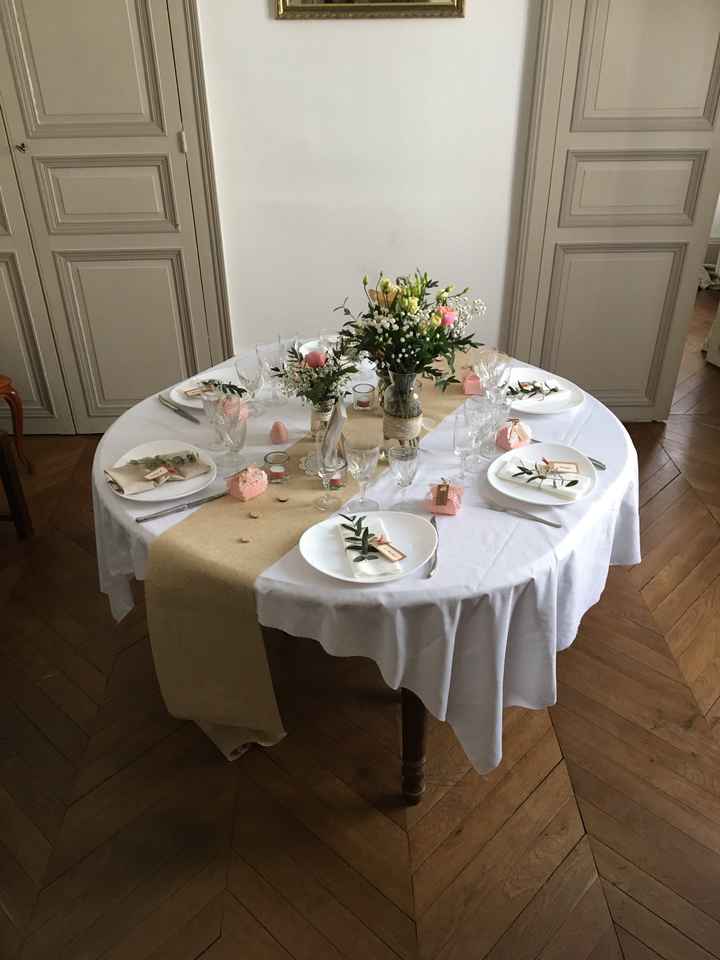 Besoin de vos avis deco table - 1