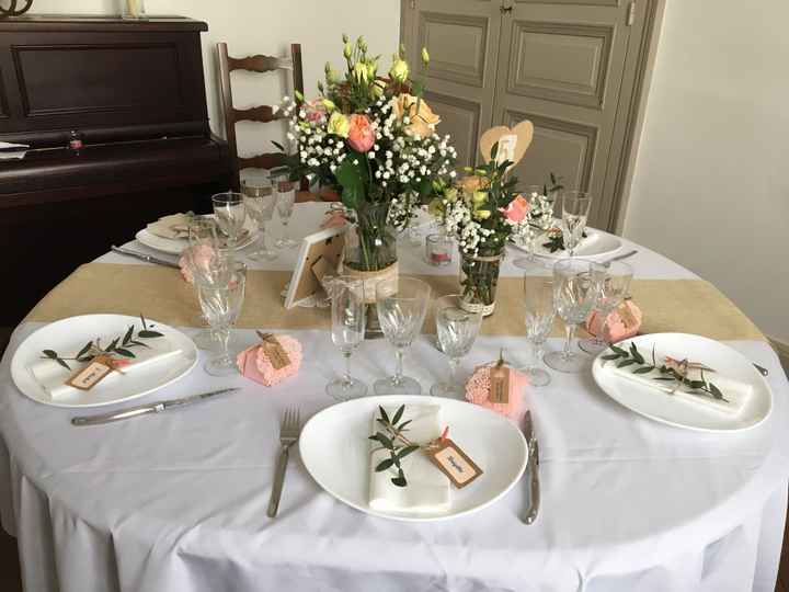 Besoin de vos avis deco table - 1