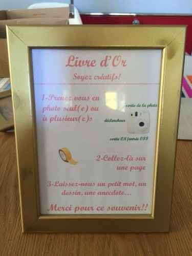 cadre livre d'or