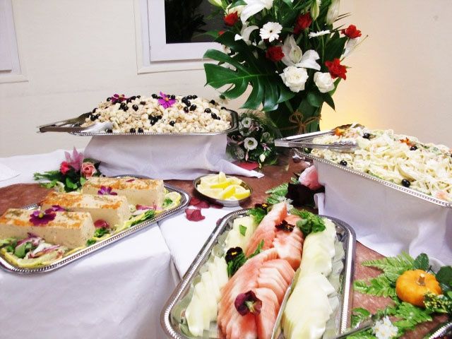 Le buffet d'entrées