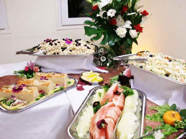 Le buffet d'entrées