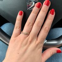 Bague de fiançailles photo - 1