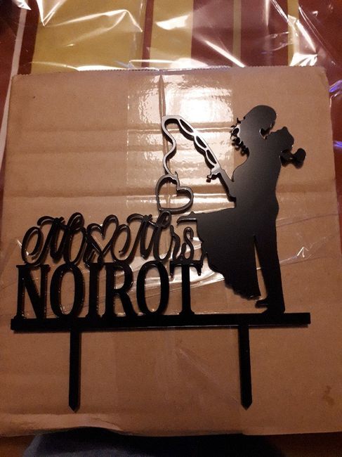 Montrez-moi vos cake topper ?! - 1