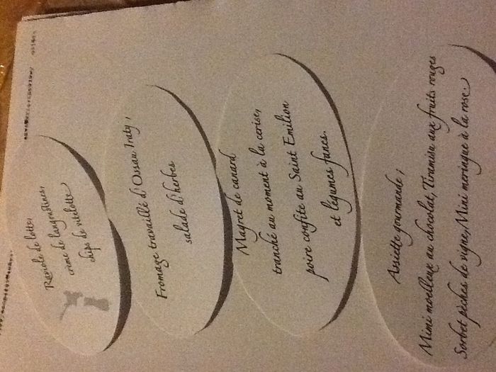 Menu ballon rugby écrit 