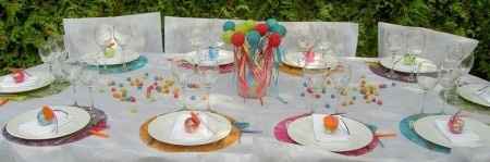 Décoration table enfants