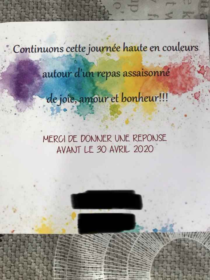 Faire part prêt 😁 - 2