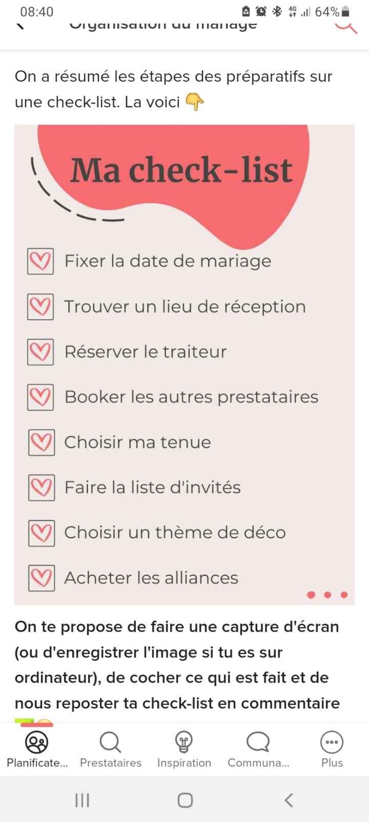 BONUS : Une check-list à cocher ✅ - 1